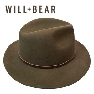 NEW Will + Bear William Brown Crushable Travel Hat M